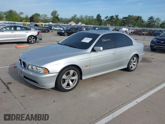 2001 BMW 5 Series 540i with VIN WBADN63431GM73773, listed as a IAAI auction lot 42200073 with 143,843 mi miles and . Bid and sale history available at DreamBid. Image 2.