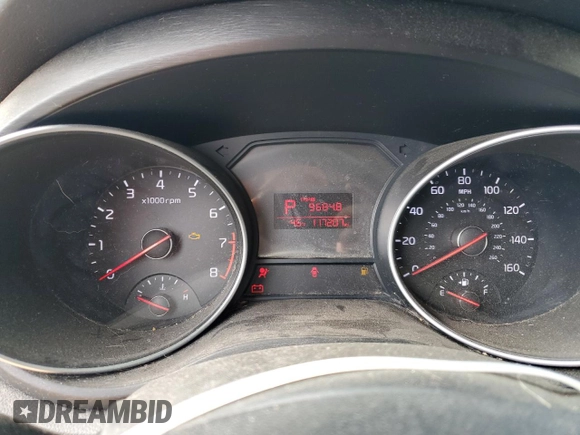 2015 Kia Sedona LX with VIN KNDMB5C16F6058875, listed as a Copart auction lot 52739125 with 117,207 mi miles and Clean Title. Bid and sale history available at DreamBid. Image 9.