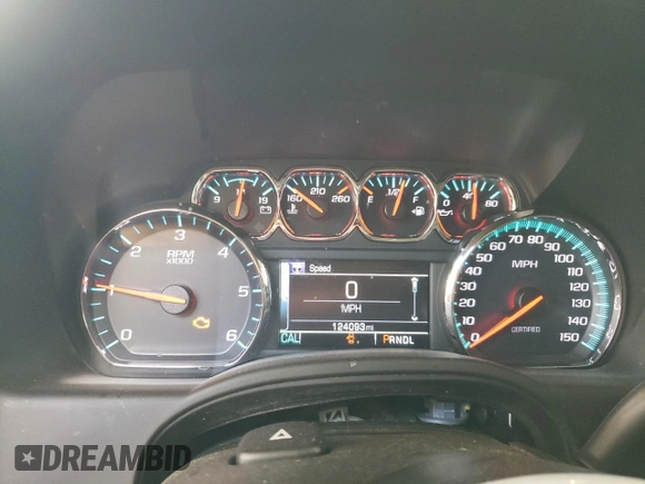 2020 Chevrolet Tahoe Commercial z VIN 1GNSKDEC1LR195465, wystawiony jako Copart lot #55155345 z przebiegiem 124 093 mil mil oraz Szkoda całkowita • Salvage title. Historia ofert i sprzedaży dostępna na DreamBid. Obrazek 9.