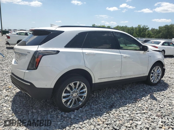 2021 Cadillac XT5 AWD Sport with VIN 1GYKNHRS3MZ203120, listed as a Copart auction lot 52539475 with Not provided miles and Salvage title. Bid and sale history available at DreamBid. Image 3.