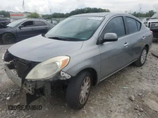2012 Nissan Versa SV with VIN 3N1CN7AP8CL850021, listed as a Copart auction lot 60979605 with 238,261 mi miles and Salvage title. Bid and sale history available at DreamBid. Image 1.