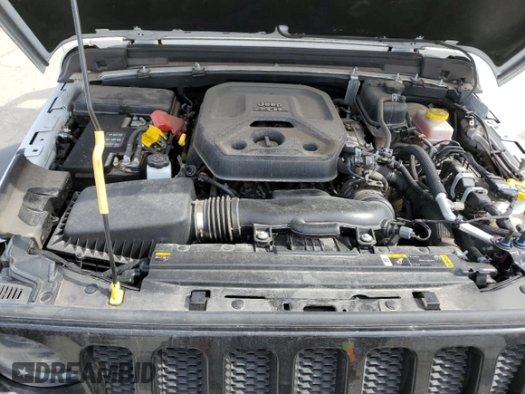 2023 Jeep Wrangler Sport S with VIN 1C4HJXDN8PW523532, listed as a Copart auction lot 46951955 with 14,642 mi miles and Clean Title. Bid and sale history available at DreamBid. Image 11.