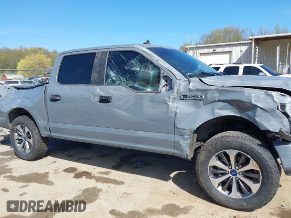 2020 Ford F-150 XL with VIN 1FTEW1EPXLKF35166, listed as a IAAI auction lot 42092775 with 110,536 mi miles and . Bid and sale history available at DreamBid. Image 6.