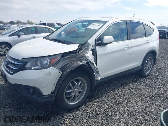 2014 Honda CR-V EX-L with VIN 5J6RM4H7XEL069878, listed as a IAAI auction lot 41852256 with 92,333 mi miles. Bid and sale history available at carsss.com. Image 17.
