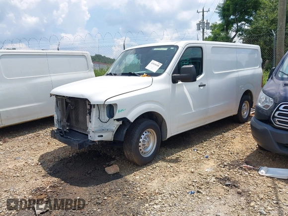 2014 Nissan NV S with VIN 1N6BF0KX9EN109209, listed as a IAAI auction lot 42018108 with 147,362 mi miles and . Bid and sale history available at DreamBid. Image 2.