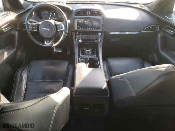2017 Jaguar F-PACE 35t R-Sport with VIN SADCL2BV4HA064626, listed as a Copart auction lot 80578174 with 114,993 mi miles and Salvage Title. Bid and sale history available at carsss.com. Image 8.
