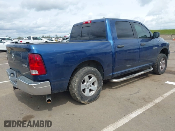 2009 Dodge 1500 SLT with VIN 1D3HV13T99S704450, listed as a IAAI auction lot 41976123 with Not Provided miles. Bid and sale history available at carsss.com. Image 4.