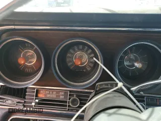 1967 Ford Thunderbird с VIN 7Y84Q116488, выставлен на аукционе Copart как лот 76255654 с пробегом 68 392 миль миль и На запчасти • Non repairable. История ставок и продаж доступна на DreamBid. Изображение 9.