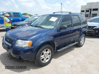 2003 Ford Escape Limited z VIN 1FMCU94163KA63424, wystawiony jako IAAI lot #42737023 z przebiegiem 137 918 mil mil oraz . Historia ofert i sprzedaży dostępna na DreamBid. Obrazek 2.