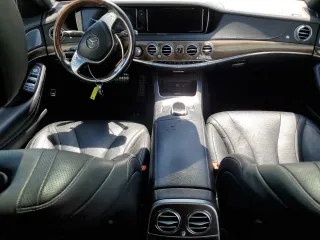 2016 Mercedes-Benz S-Class S 550 with VIN WDDUG8FB0GA216428, listed as a Copart auction lot 53065155 with 105,504 mi miles and Salvage Title. Bid and sale history available at carsss.com. Image 8.