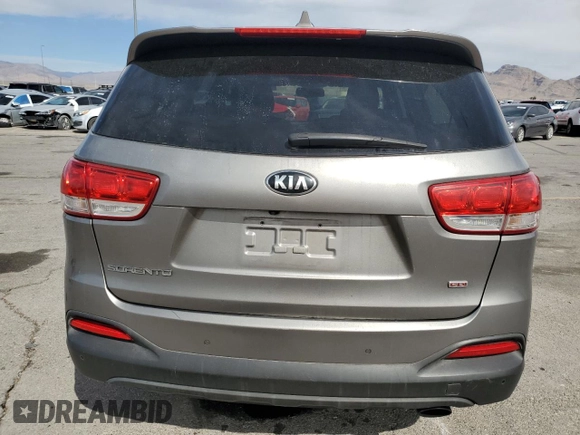 2016 Kia Sorento LX with VIN 5XYPG4A39GG086813, listed as a Copart auction lot 49260685 with 129,616 mi miles and Salvage Title. Bid and sale history available at DreamBid. Image 6.