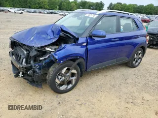 2024 Hyundai Venue SEL z VIN KMHRC8A37RU294441, wystawiony jako Copart lot #54591745 z przebiegiem 11 402 mil mil oraz Szkoda całkowita • Salvage title. Historia ofert i sprzedaży dostępna na DreamBid. Obrazek 1.