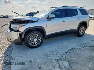 2019 GMC Acadia SLT with VIN 1GKKNMLS7KZ295275, listed as a Copart auction lot 58615735 with 74,397 mi miles and Salvage title. Bid and sale history available at DreamBid. Image 1.