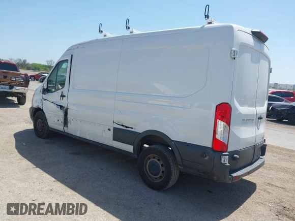 2018 Ford Transit with VIN 1FTYR2CM7JKA34896, listed as a IAAI auction lot 42005609 with 213,420 mi miles and . Bid and sale history available at DreamBid. Image 3.
