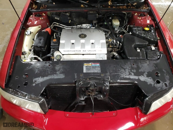 2000 Cadillac Seville Luxury SLS with VIN 1G6KS54Y0YU302086, listed as a Copart auction lot 44761015 with 76,507 mi miles and Salvage Title. Bid and sale history available at carsss.com. Image 11.
