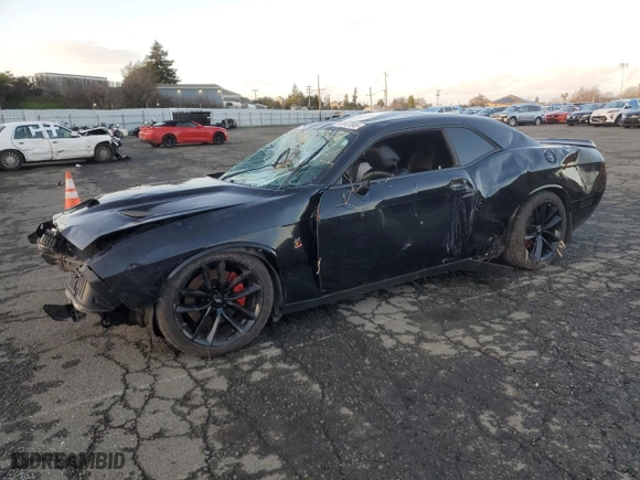 2019 Dodge Challenger R/T Scat Pack Widebody with VIN 2C3CDZFJ6KH750219, listed as a Copart auction lot 41537045 with 46,159 mi miles and Salvage Title. Bid and sale history available at carsss.com. Image 1.
