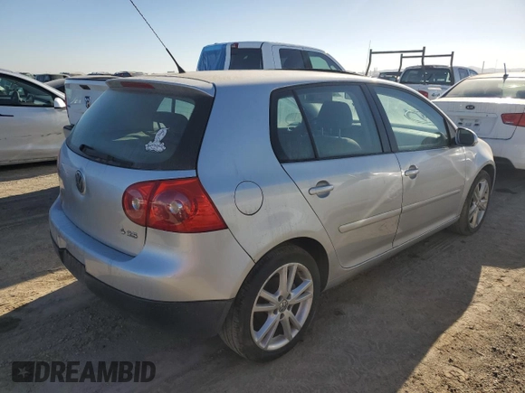 2007 Volkswagen Rabbit with VIN WVWDS71K37W097609, listed as a Copart auction lot 73602904 with 130,581 mi miles and Clean title. Bid and sale history available at DreamBid. Image 3.