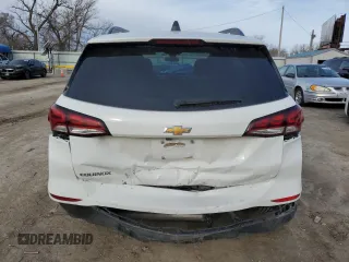 2024 Chevrolet Equinox LT with VIN 3GNAXKEG0RL106683, listed as a Copart auction lot 47869355 with 24,359 mi miles and Salvage Title. Bid and sale history available at DreamBid. Image 6.