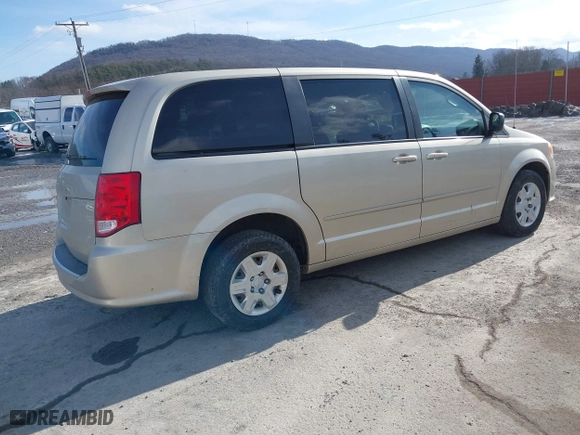 2012 Dodge Grand Caravan SE with VIN 2C4RDGBG3CR385529, listed as a IAAI auction lot 41506810 with 153,300 mi miles. Bid and sale history available at carsss.com. Image 4.