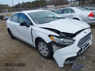 2013 Ford Fusion S with VIN 3FA6P0G72DR317329, listed as a IAAI auction lot 41345850 with 241,335 mi miles. Bid and sale history available at carsss.com. Image 1.