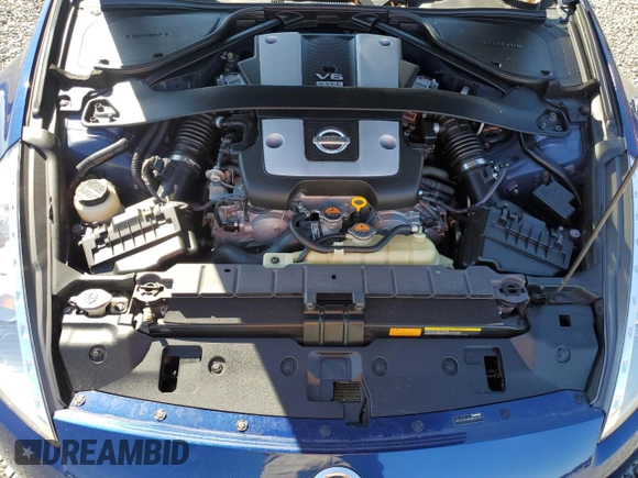 2017 Nissan 370Z with VIN JN1AZ4EH8HM954423, listed as a Copart auction lot 46236975 with 28,992 mi miles and Salvage Title. Bid and sale history available at DreamBid. Image 11.