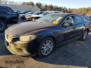 2015 Mazda 6 i Sport with VIN JM1GJ1U53F1220971, listed as a Copart auction lot 89270455 with 105,436 mi miles and Clean Title. Bid and sale history available at carsss.com. Image 1.