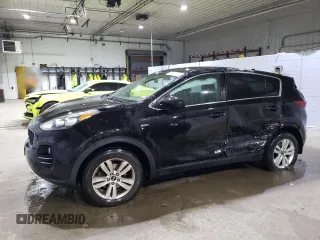 2017 Kia Sportage LX z VIN KNDPMCAC6H7123334, wystawiony jako Copart lot #74822394 z przebiegiem 100 061 mil mil oraz Szkoda całkowita • Salvage title. Historia ofert i sprzedaży dostępna na DreamBid. Obrazek 1.