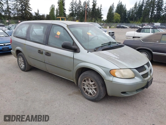 2004 Dodge Caravan SE with VIN 1D4GP24R94B534271, listed as a IAAI auction lot 42121007 with 218,764 mi miles and . Bid and sale history available at carsss.com. Image 1.