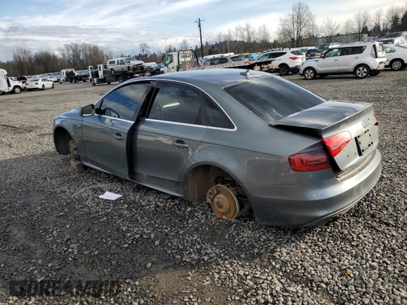 2015 Audi A4 Premium Plus with VIN WAUFFAFL3FN024995, listed as a Copart auction lot 44560935 with 0 mi miles and Salvage Title. Bid and sale history available at carsss.com. Image 2.