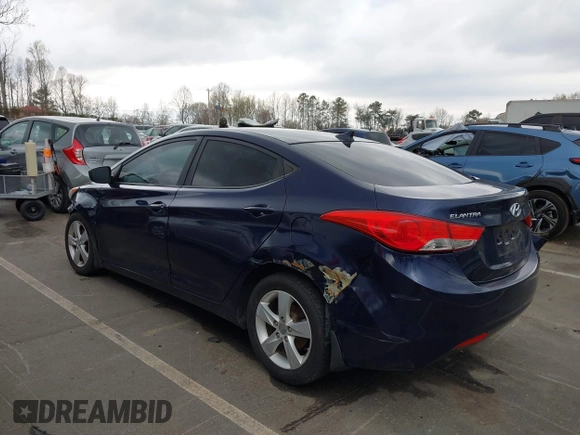 2013 Hyundai Elantra Limited с VIN 5NPDH4AE3DH399636, выставлен на аукционе IAAI как лот 41869661 с пробегом 130 132 миль миль и . История ставок и продаж доступна на DreamBid. Изображение 3.