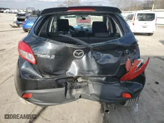 2012 Mazda Mazda2 Touring with VIN JM1DE1LY2C0135317, listed as a Copart auction lot 89382995 with 158,547 mi miles and Salvage Title. Bid and sale history available at carsss.com. Image 6.