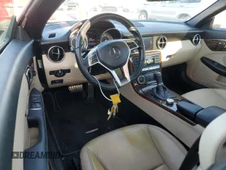 2014 Mercedes-Benz SLK-Class SLK 350 with VIN WDDPK5HA1EF078199, listed as a Copart auction lot 70853244 with 80,976 mi miles and Salvage Title. Bid and sale history available at carsss.com. Image 8.