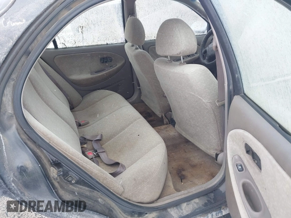 2000 Hyundai Elantra GLS with VIN KMHJF35F7YU045695, listed as a IAAI auction lot 41624725 with 186,694 mi miles and . Bid and sale history available at DreamBid. Image 8.