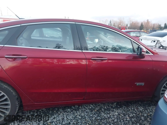2017 Ford Fusion Energi SE with VIN 3FA6P0PU3HR277659, listed as a IAAI auction lot 41297011 with 119,244 mi miles. Bid and sale history available at carsss.com. Image 13.