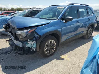 2025 Subaru Forester with VIN JF2SLDAC2SH557336, listed as a Copart auction lot 59226705 with 1,729 mi miles and Salvage title. Bid and sale history available at DreamBid. Image 1.