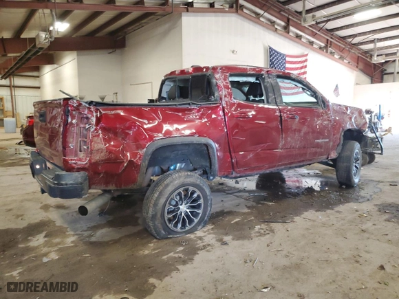 2021 Chevrolet Colorado 4WD ZR2 with VIN 1GCPTEE13M1140306, listed as a Copart auction lot 74315534 with 77,737 mi miles and Salvage Title. Bid and sale history available at carsss.com. Image 3.