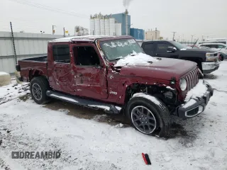 2021 Jeep Gladiator Overland с VIN 1C6HJTFGXML563056, выставлен на аукционе Copart как лот 72481592 с пробегом 12 315 миль миль и На запчасти • Non repairable. История ставок и продаж доступна на DreamBid. Изображение 4.