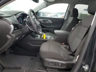 2021 Chevrolet Traverse LT Cloth with VIN 1GNERGKW4MJ181732, listed as a Copart auction lot 43595045 with 45,147 mi miles and Salvage Title. Bid and sale history available at carsss.com. Image 7.
