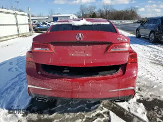 2018 Acura TLX with VIN 19UUB2F33JA012598, listed as a Copart auction lot 88656825 with 116,120 mi miles and Salvage Title. Bid and sale history available at carsss.com. Image 6.