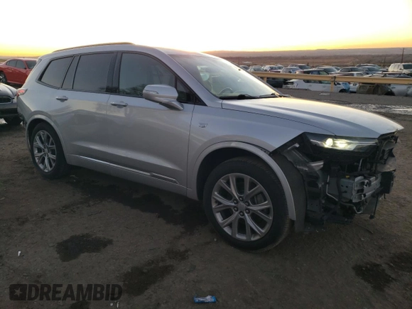 2020 Cadillac XT6 AWD Sport z VIN 1GYKPGRS8LZ216836, wystawiony jako Copart lot #82161014 z przebiegiem 90 883 mil mil oraz Szkody całkowita. Historia ofert i sprzedaży dostępna na DreamBid. Obrazek 4.