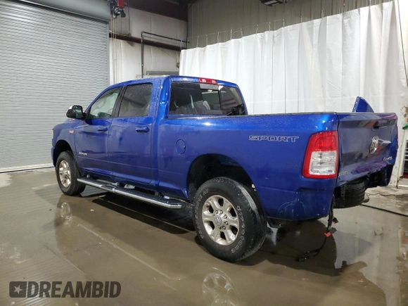 2019 Ram 3500 Big Horn with VIN 3C63R3DJ7KG597371, listed as a Copart auction lot 79213724 with 31,151 mi miles and Salvage Title. Bid and sale history available at carsss.com. Image 2.