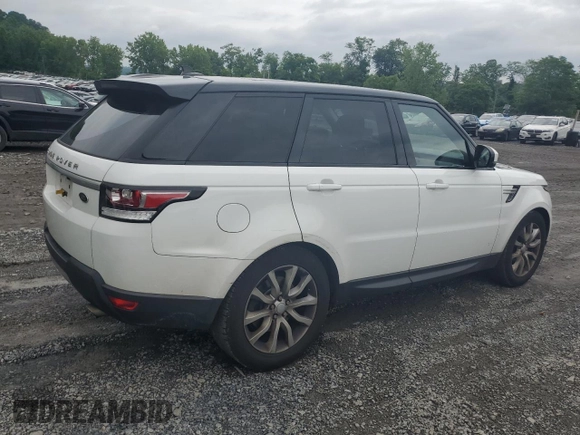 2016 Land Rover Range Rover Sport HSE with VIN SALWR2VFXGA637354, listed as a Copart auction lot 60761645 with 201,168 mi miles and Clean title. Bid and sale history available at DreamBid. Image 3.