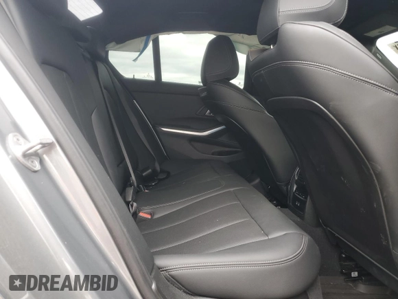 2024 BMW 3 Series 330i xDrive with VIN 3MW89FF09R8E18611, listed as a Copart auction lot 56740085 with 12,140 mi miles and Salvage title. Bid and sale history available at DreamBid. Image 10.