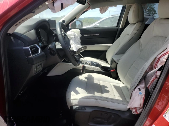 2023 Mazda CX-5 2.5 S Premium Package with VIN JM3KFBDM7P0192647, listed as a Copart auction lot 46900675 with 6,126 mi miles and Salvage Title. Bid and sale history available at carsss.com. Image 7.