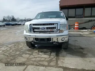 2014 Ford F-150 XL with VIN 1FTFW1EF9EKF97883, listed as a Copart auction lot 46452045 with 127,277 mi miles and Salvage title. Bid and sale history available at DreamBid. Image 11.