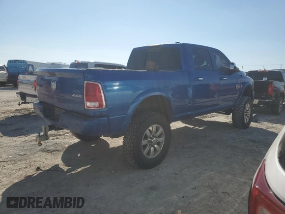 2012 Ram 2500 Laramie Longhorn with VIN 3C6UD5GLXCG185281, listed as a Copart auction lot 45575155 with 218,321 mi miles and Salvage Title. Bid and sale history available at carsss.com. Image 3.