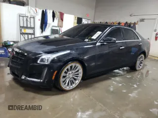 2014 Cadillac CTS Premium AWD with VIN 1G6AZ5S35E0158827, listed as a Copart auction lot 89105175 with 84,834 mi miles and Clean Title. Bid and sale history available at DreamBid. Image 1.
