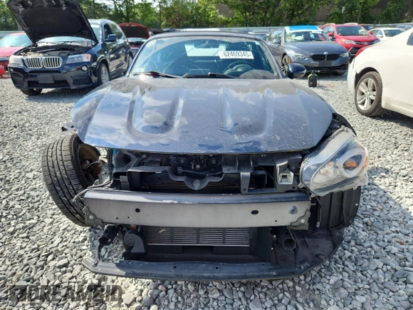 2018 FIAT 124 Spider Abarth with VIN JC1NFAEK6J0135745, listed as a Copart auction lot 62469345 with 30,393 mi miles and Salvage title. Bid and sale history available at DreamBid. Image 5.