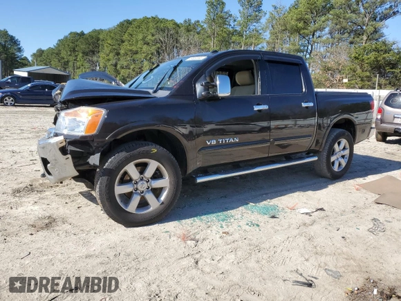 2015 Nissan Titan SL with VIN 1N6AA0EC4FN509604, listed as a Copart auction lot 49650865 with 100,184 mi miles and Salvage Title. Bid and sale history available at carsss.com. Image 1.