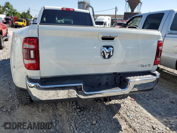 2019 Ram 3500 Longhorn with VIN 3C63RRKL5KG624249, listed as a Copart auction lot 66999644 with 57,129 mi miles and Salvage Title. Bid and sale history available at carsss.com. Image 6.